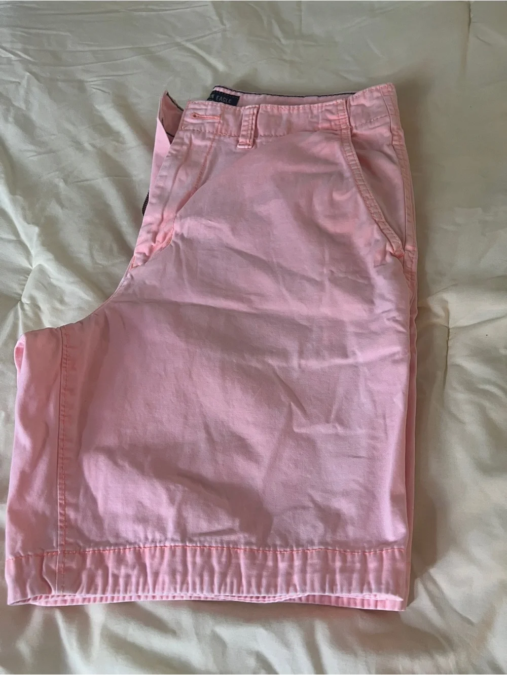 American Eagle Outfitters Pink Women's Chino Bermuda Shorts